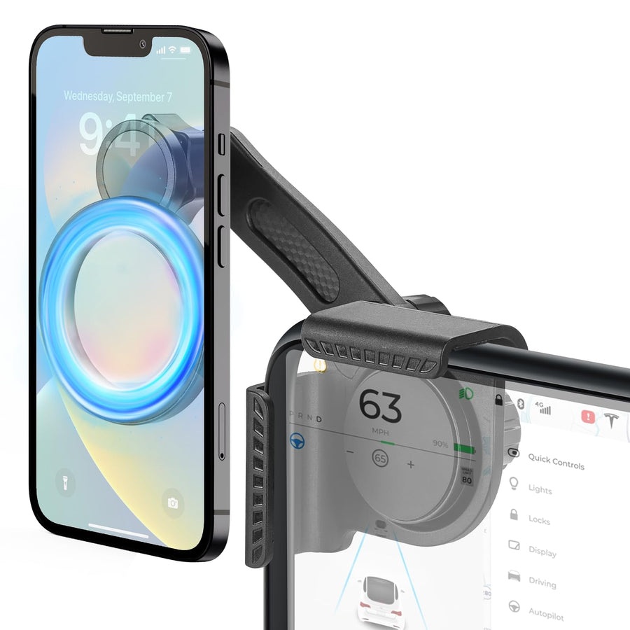 MagSafe magnetic phone mount for Tesla Model 3, Model Y and Cybertruck