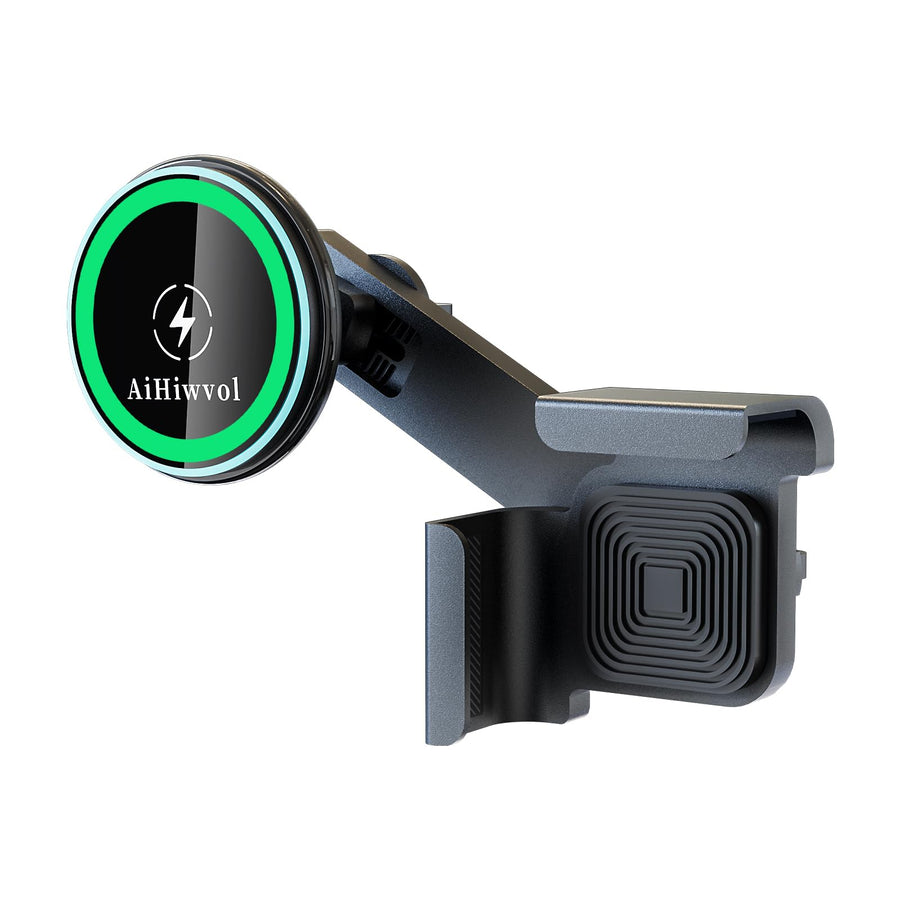 Qi2 15W magnetic phone mount charger for Tesla Model 3, Model Y and Cybertruck